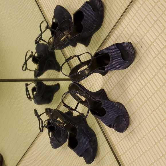 Prada wedge sandals size5.5 - Picture 5 of 9